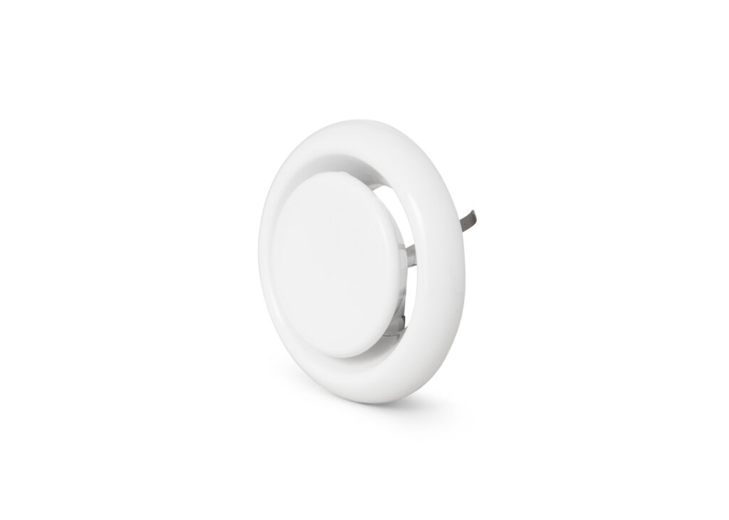 Supply/Exhaust valve Reton Ø100 white Plastic