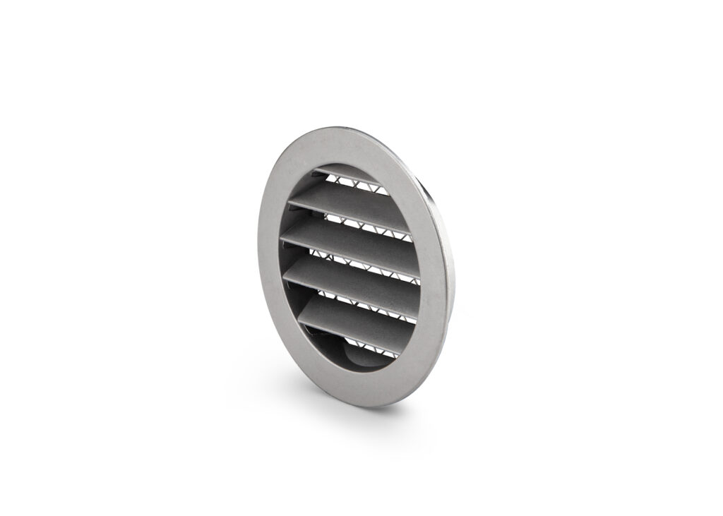 Grille Reton Ø100 moulded Aluminum