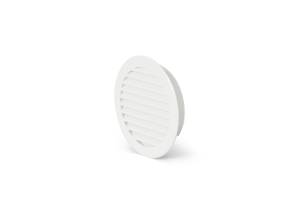 Grille Reton Ø125 white plastic
