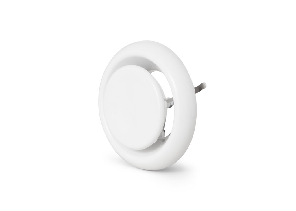 Supply/Exhaust valve Reton Ø125 white Plastic