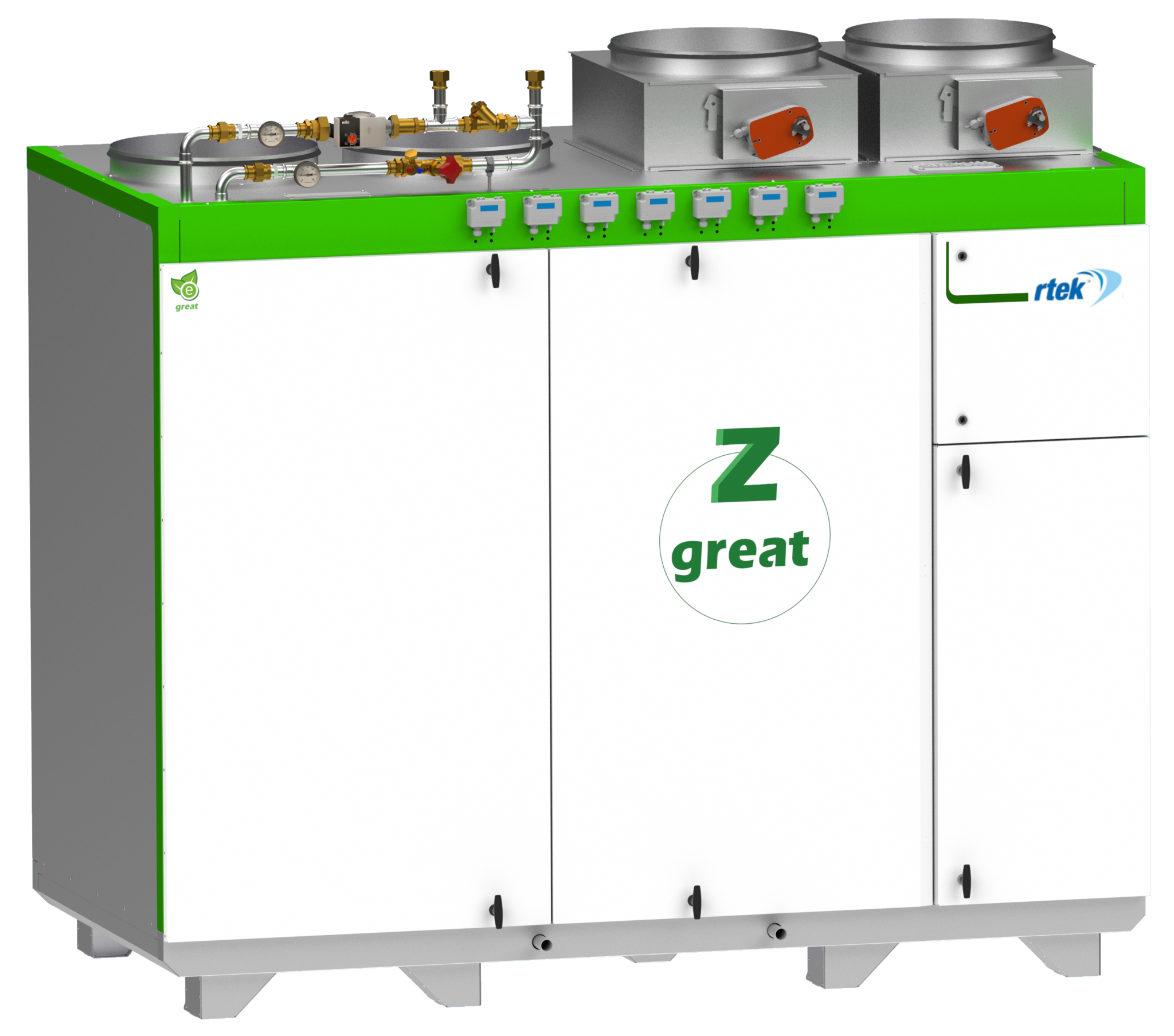 rtek Z great 1250 VV | 1,35 m³/s – Pamon